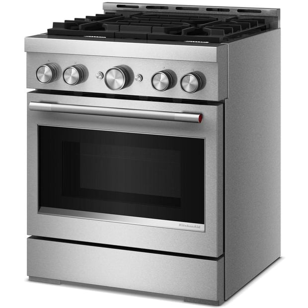 KitchenAid 30 inch Single Oven Gas Range