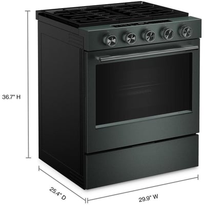 KitchenAid 30 inch Single Oven Gas Range