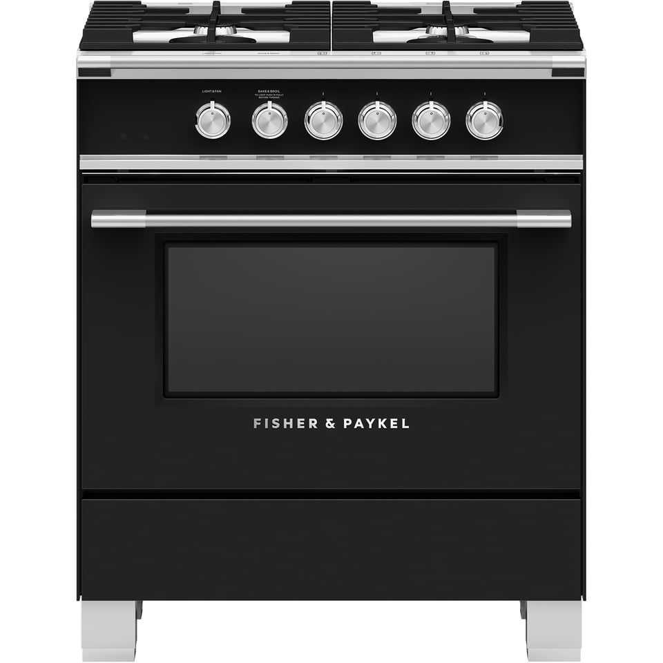 Fisher & Paykel 30 inch Single Oven Gas Range
