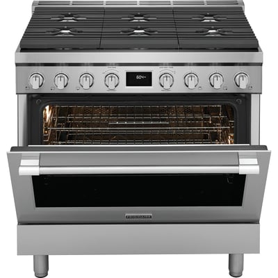 Frigidaire Professional 36 inch Single Oven Dual Fuel Range