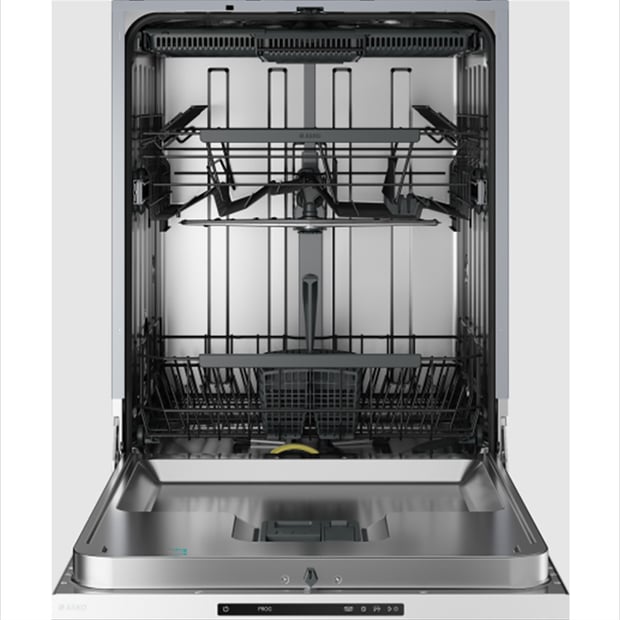 Asko 24 inch 42 dB Dishwasher with Hidden Controls and Third Rack