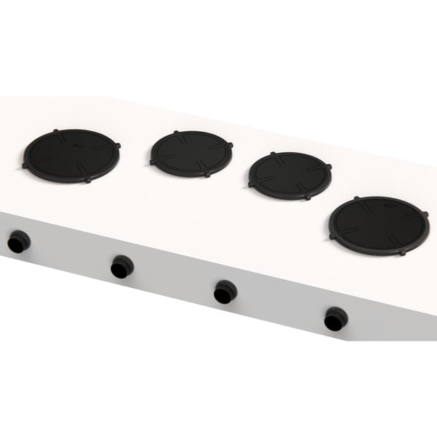 PITT Drum 45 inch 4-Zone Module Induction Cooktop