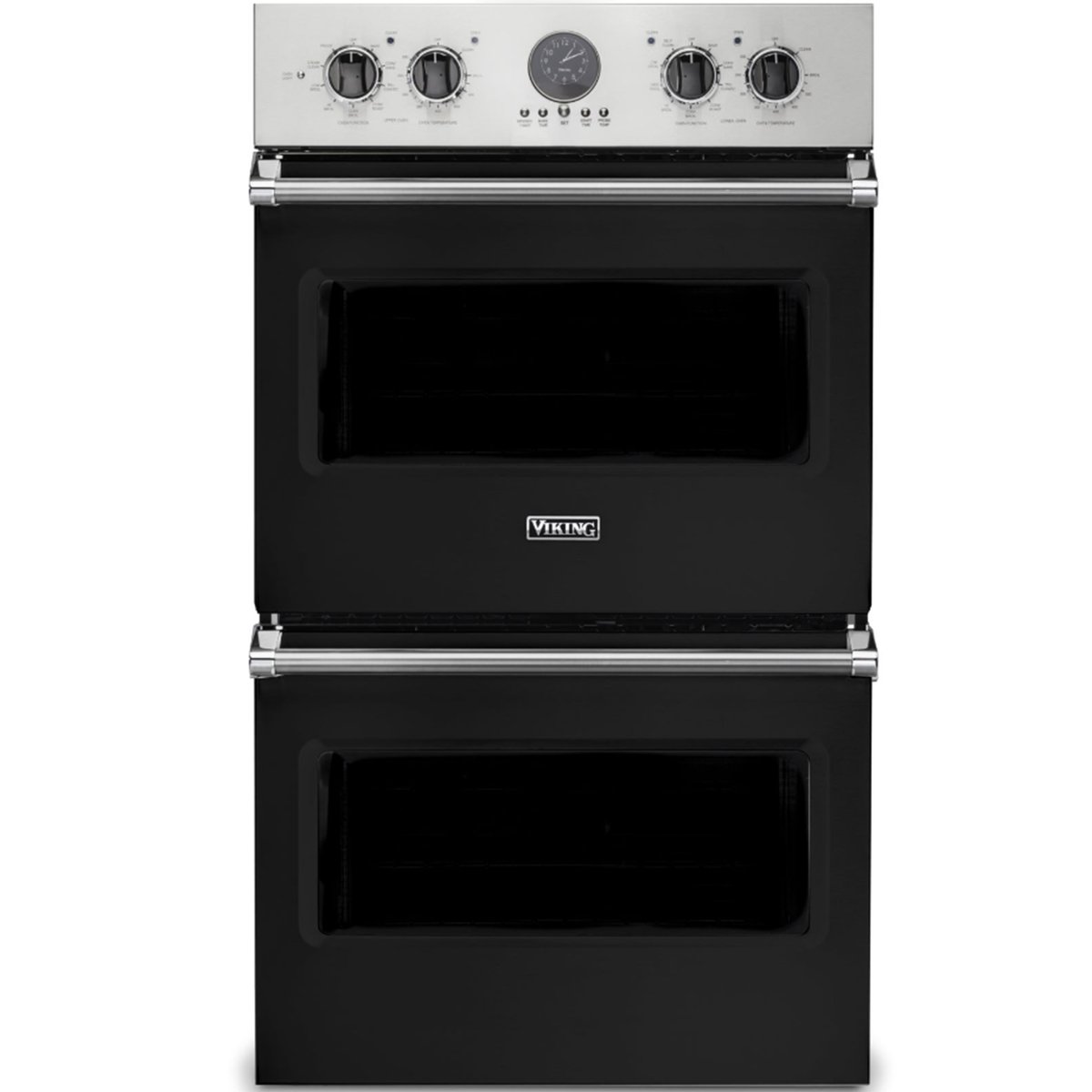 Viking 30"W. Electric Double Premiere Oven, Cast Black