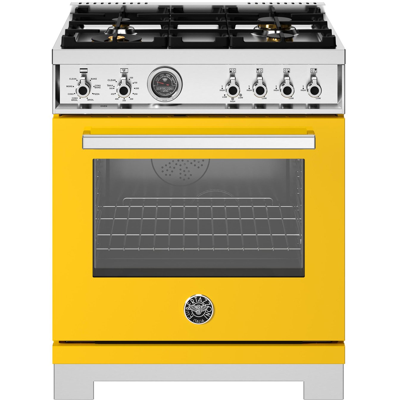Bertazzoni 30 inch Single Oven Dual Fuel Range