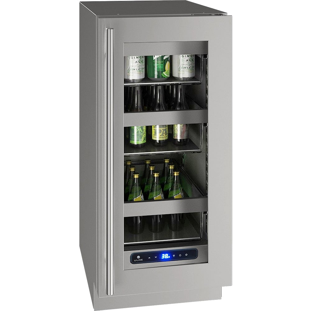 U-Line Freestanding or Built-in 15 inch 2.9 cu.ft. Beverage Centre