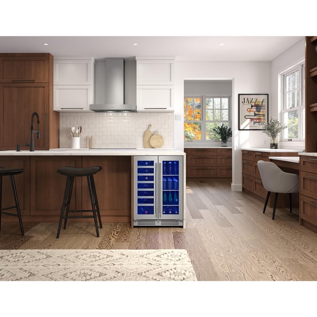 Zephyr Built-In or Freestanding 5.2 cu.ft. Wine Cooler