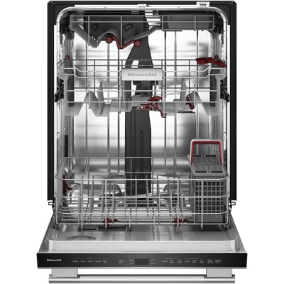 KitchenAid 5 Cycle Dishwasher with Hidden Controls