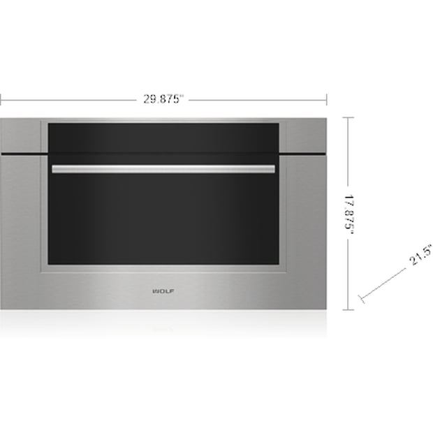 Wolf 30 inch Transitional Speed Wall Oven with Convection