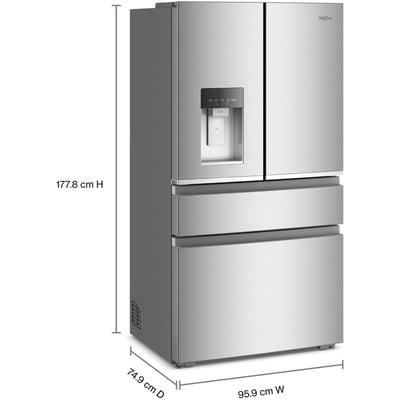 Whirlpool 22.0 cu.ft. Counter-Depth French-Door Refrigerator
