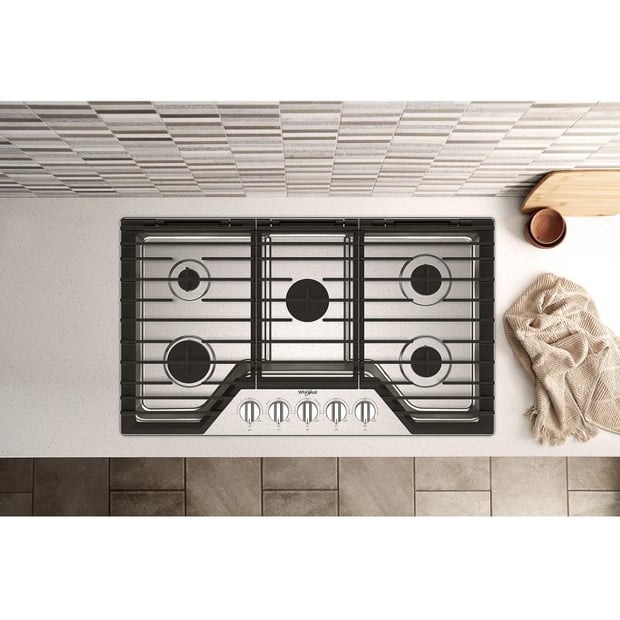 Whirlpool 36 inch Gas Cooktop