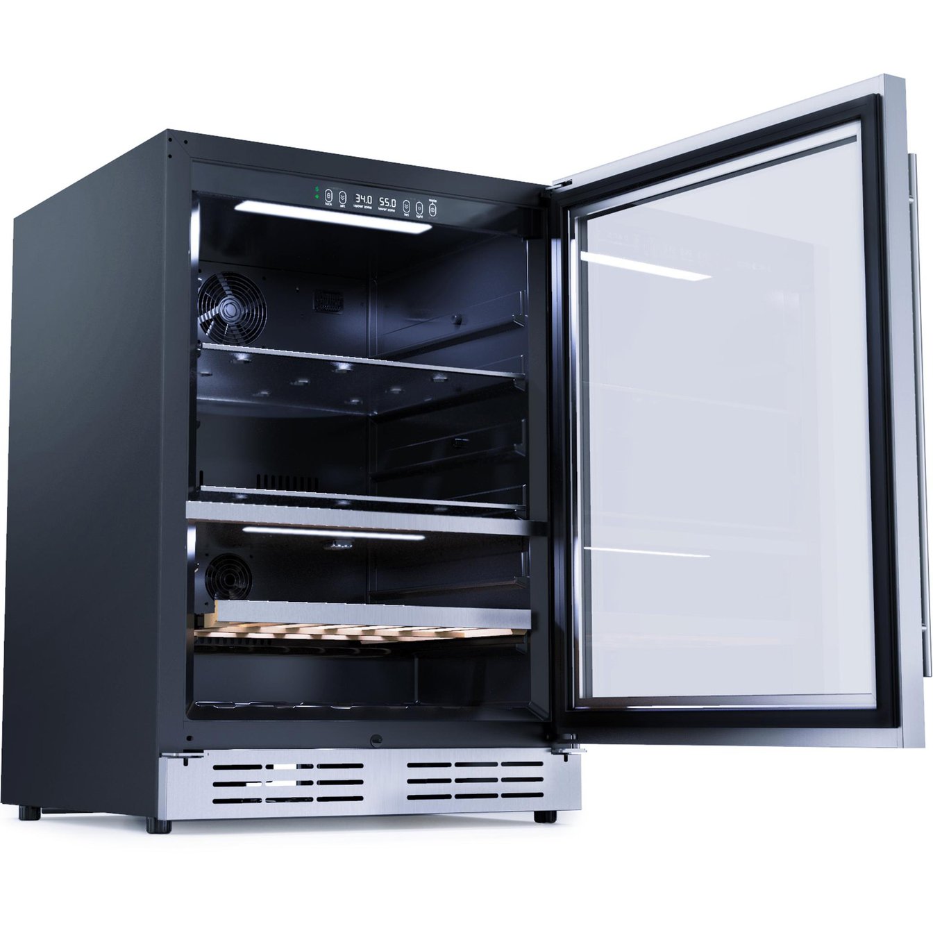 Aura Freestanding or Built-in 24 inch Beverage Centre & Wine Cooler