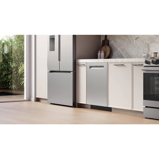 Bosch 300 Series 24-inch 46 dB Dishwasher with Hidden Controls