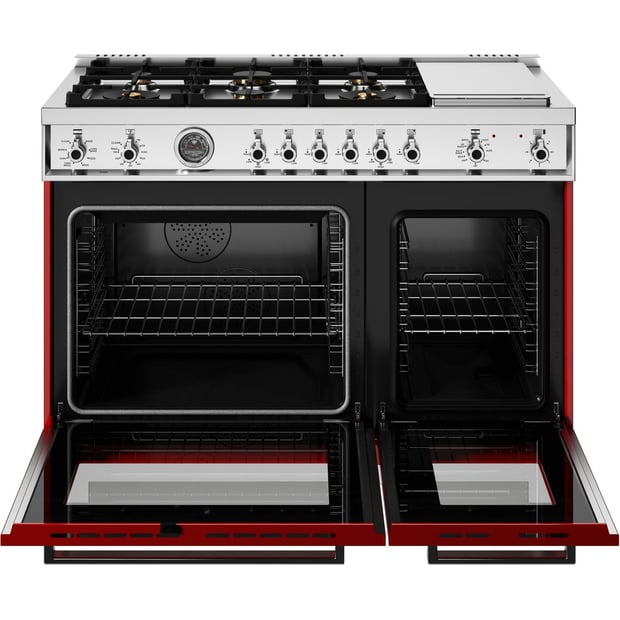 Bertazzoni 48 inch Double Oven Dual Fuel Range