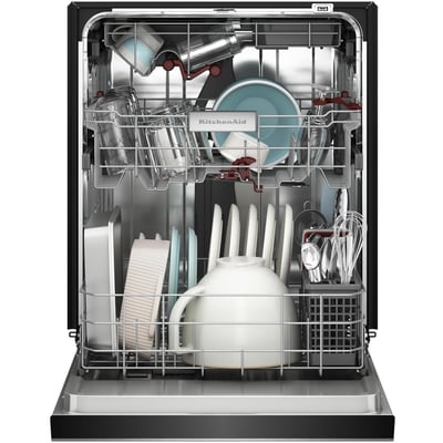 KitchenAid 5 Cycle Dishwasher with Front Controls