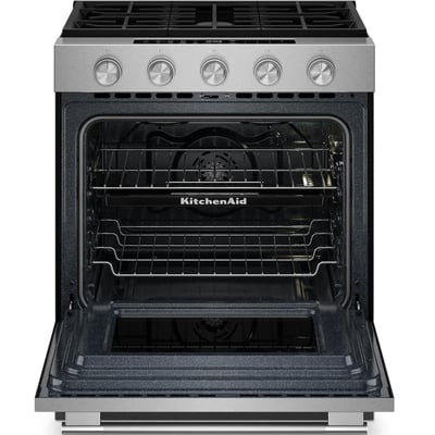 KitchenAid 30 inch Single Oven Gas Range