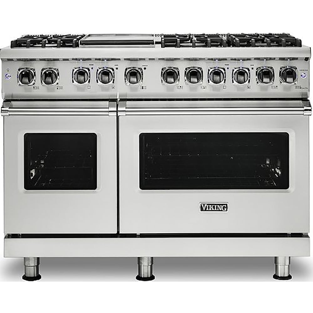 Viking 48 inch Double Oven Dual Fuel Range
CVDR5486GSSLP