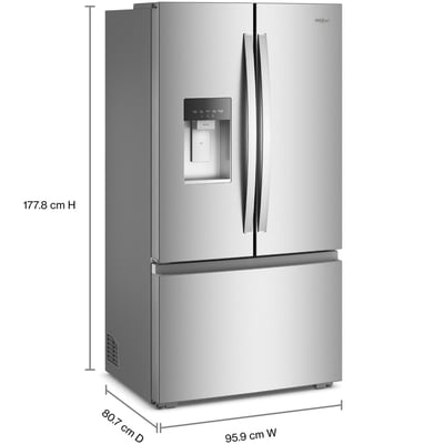 Whirlpool 23.4 cu.ft. Counter Depth French-Door Refrigerator