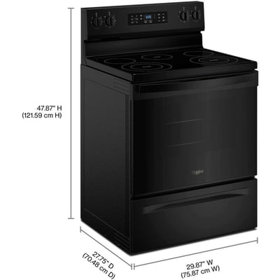 Whirlpool 30 inch Single Oven Electric Range