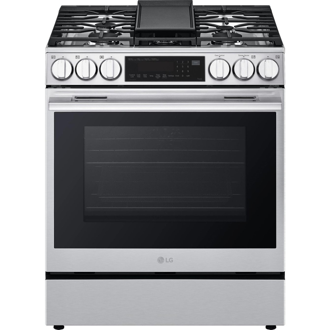 LG 30 inch Single Oven Gas Range