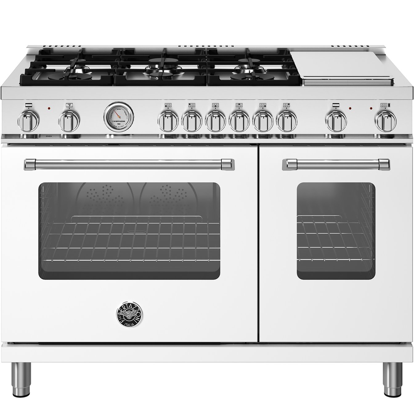 Bertazzoni 48 inch Double Oven Dual Fuel Range