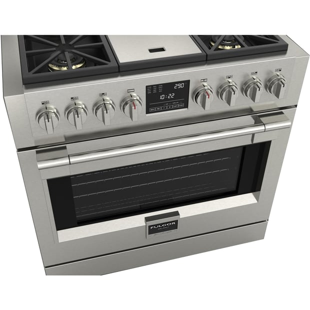 Fulgor 36 inch Single Oven Dual Fuel Range