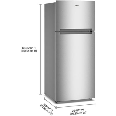 Whirlpool 17.6 cu.ft. Top-Freezer Refrigerator