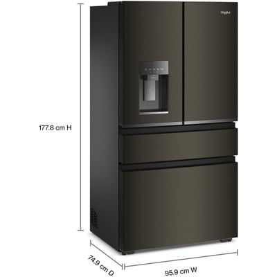 Whirlpool 22.0 cu.ft. Counter-Depth French-Door Refrigerator