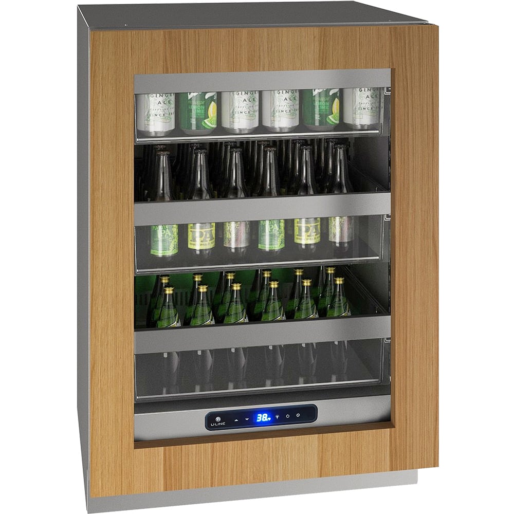 U-Line Freestanding or Built-in 24 inch 5.2 cu.ft. Beverage Centre