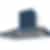La Cornue 43 inch 600 CFM Chimney Hoodfan with Polished Brass Detail