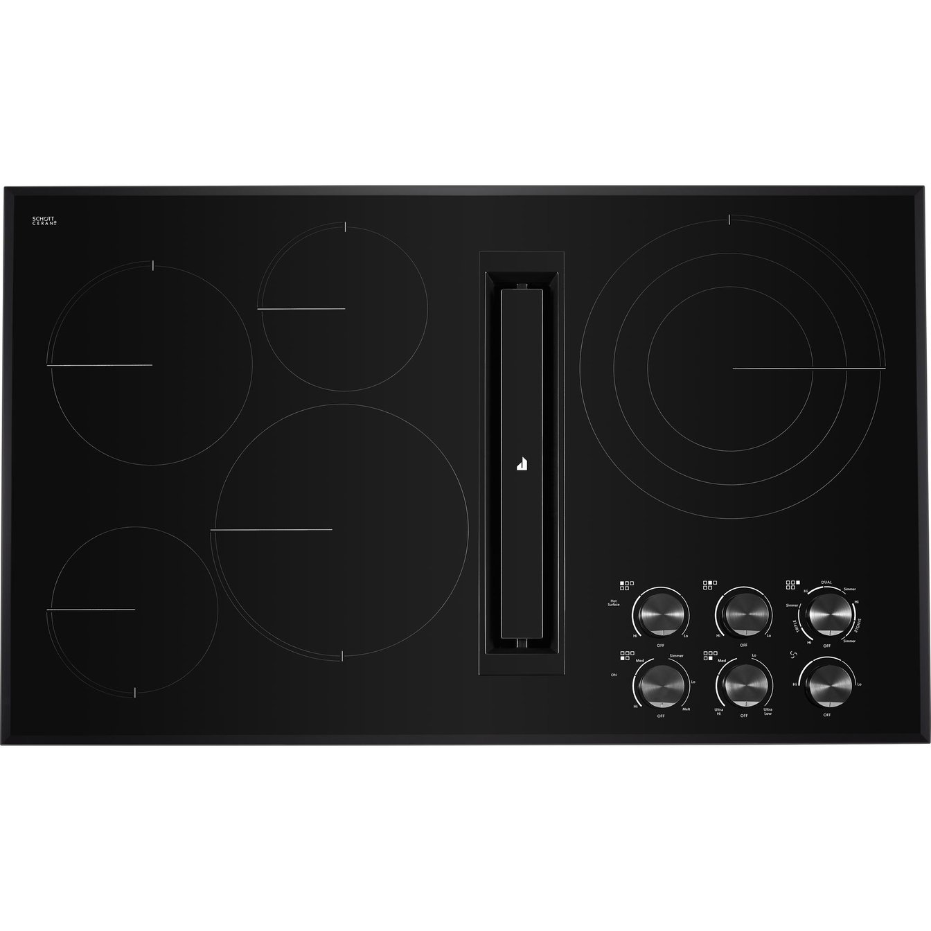 JennAir 36 inch Downdraft Electric Cooktop