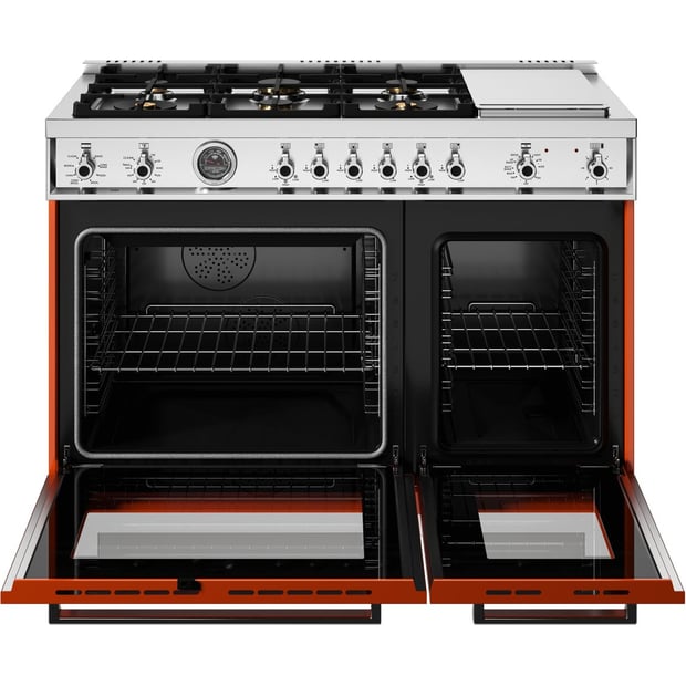 Bertazzoni 48 inch Double Oven Dual Fuel Range