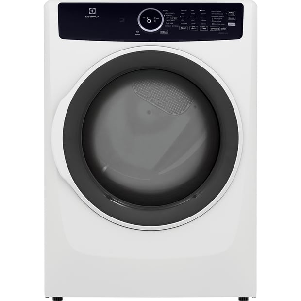 Electrolux 5.2 cu.ft. Stackable Front Load Steam Washer and 8.0 cu.ft. Stackable Steam Vented Gas Dryer