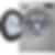 LG 5.8 cu.ft. Front Load Steam Washer and 7.4 cu.ft. Steam Electric Dryer