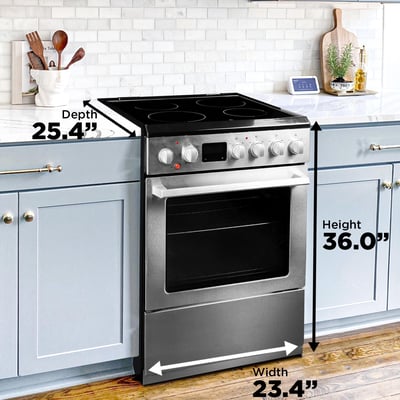Danby 24 inch Single Oven Electric Range