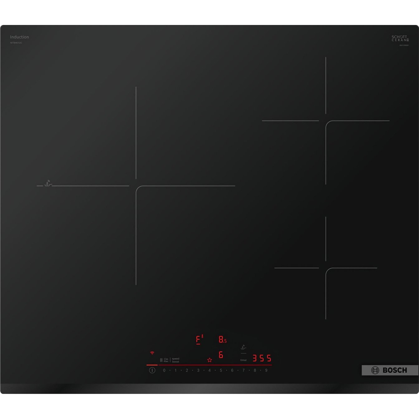 Bosch 800 Series 24 inch Induction Cooktop