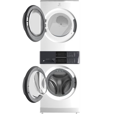 Electrolux Laundry Tower™ 5.1 cu.ft. Front Load Washer and 8 cu.ft. Electric Dryer Laundry Center