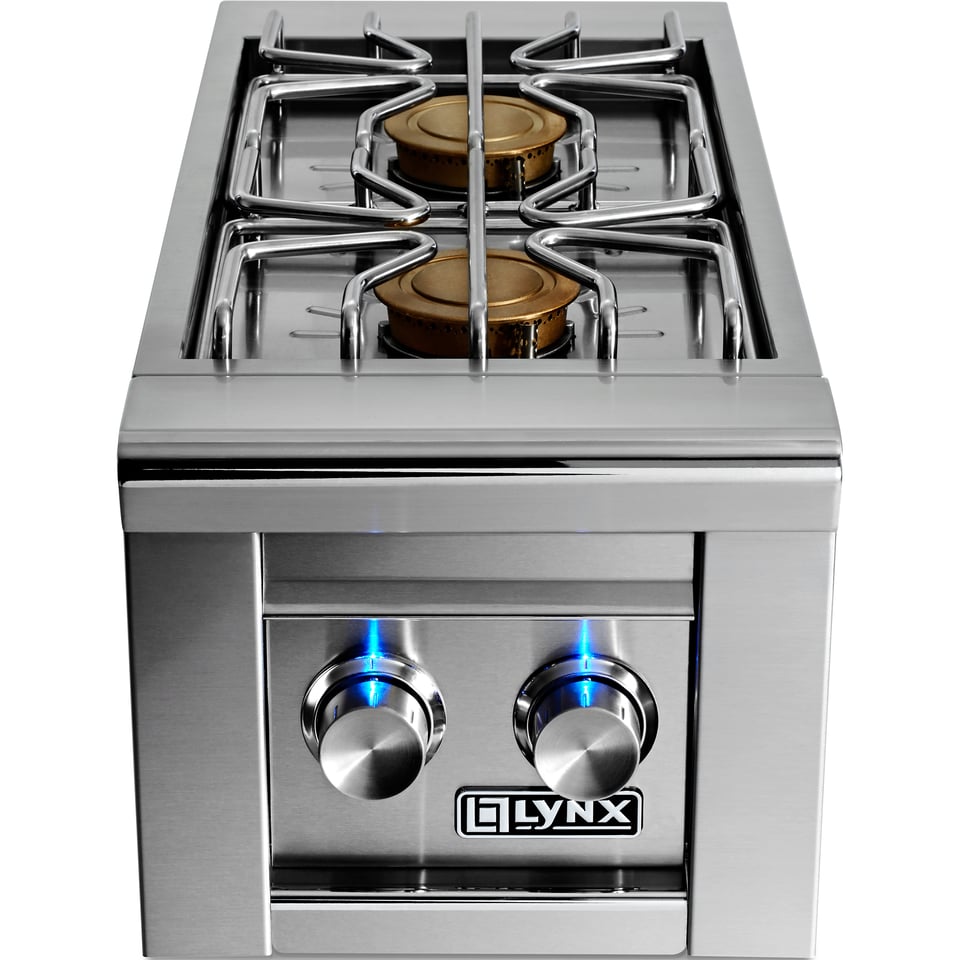Lynx Professional Double Side Burner for Built-in Liquid Propane BBQ Grills