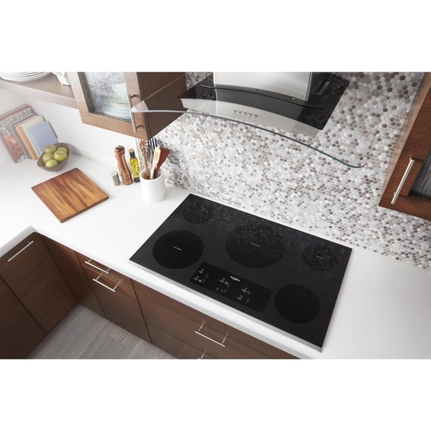 Whirlpool 36 inch Electric Cooktop