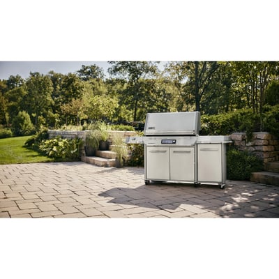 Weber Summit Smart FS38X E and FS38X S Freestanding 5 Burner Liquid Propane BBQ Grill