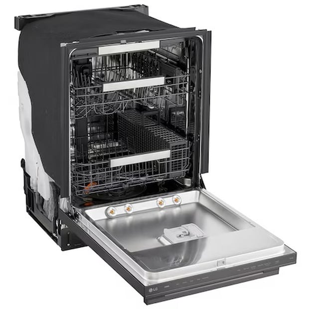 LG 24 inch 42 dB Dishwasher with Hidden Controls and Third Rack