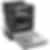 LG 24 inch 42 dB Dishwasher with Hidden Controls and Third Rack
