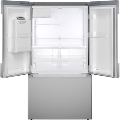 Bosch 100 Series 21.6 cu.ft. Counter-Depth French Door Refrigerator