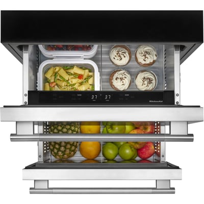 KitchenAid Built-in 24 inch 4.44 cu.ft. Refrigerator Drawers