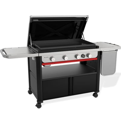 Weber Slate Freestanding 4 Burner Liquid Propane Flat-top BBQ Griddle