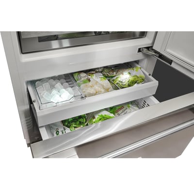 Fulgor 18.5 cu.ft. Built-in Bottom-Freezer Refrigerator