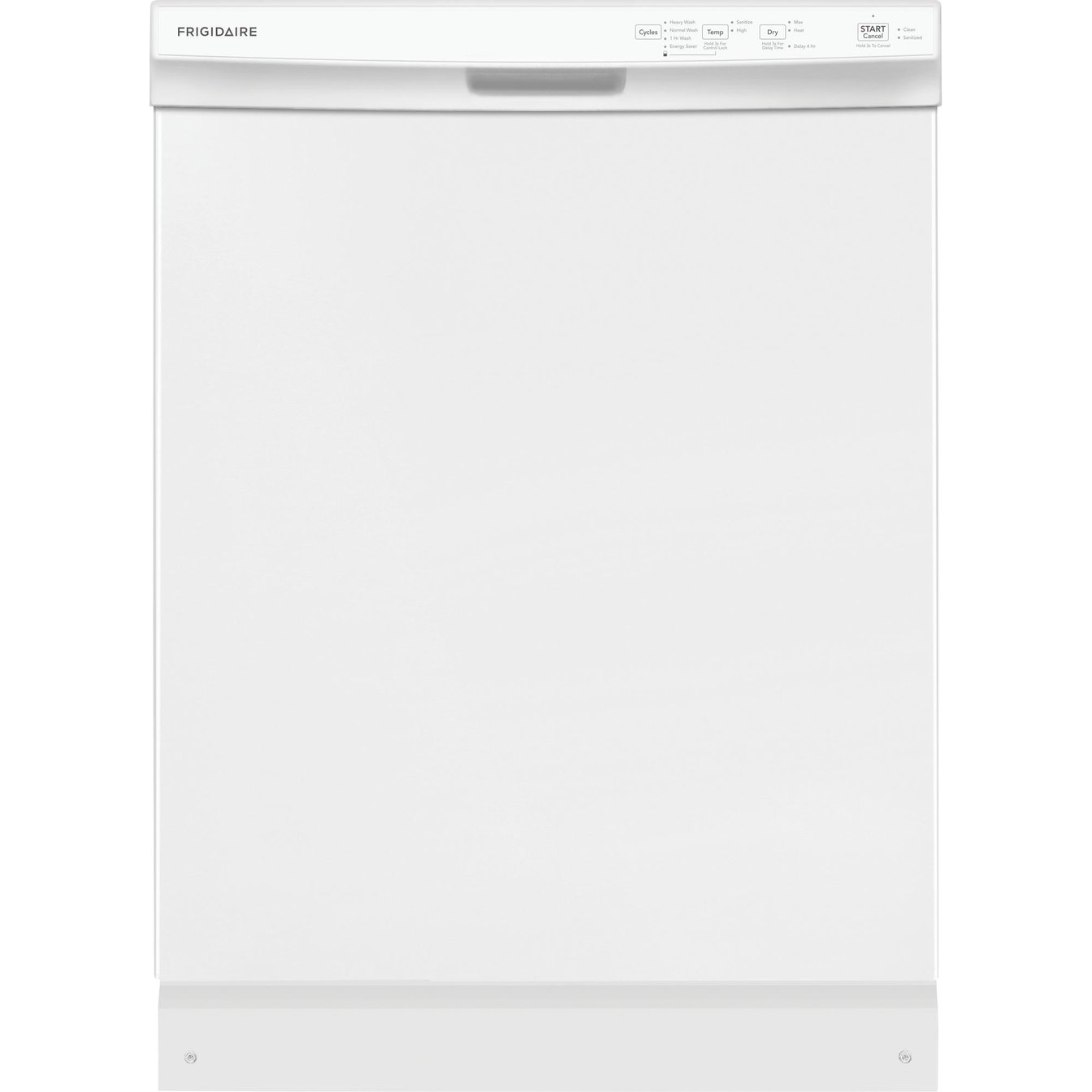 Frigidaire 4 Cycle Dishwasher with Front Controls
