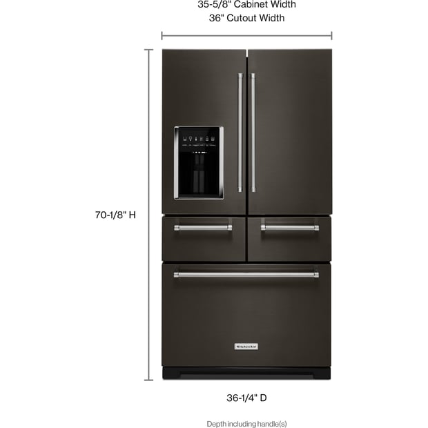 KitchenAid 25.8 cu.ft. Bottom-Freezer Refrigerator