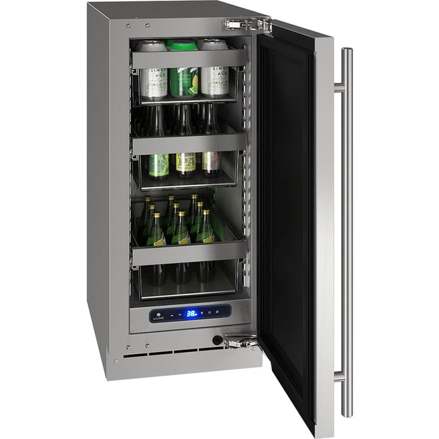 U-Line Freestanding or Built-in 15 inch 2.9 cu.ft. Beverage Centre