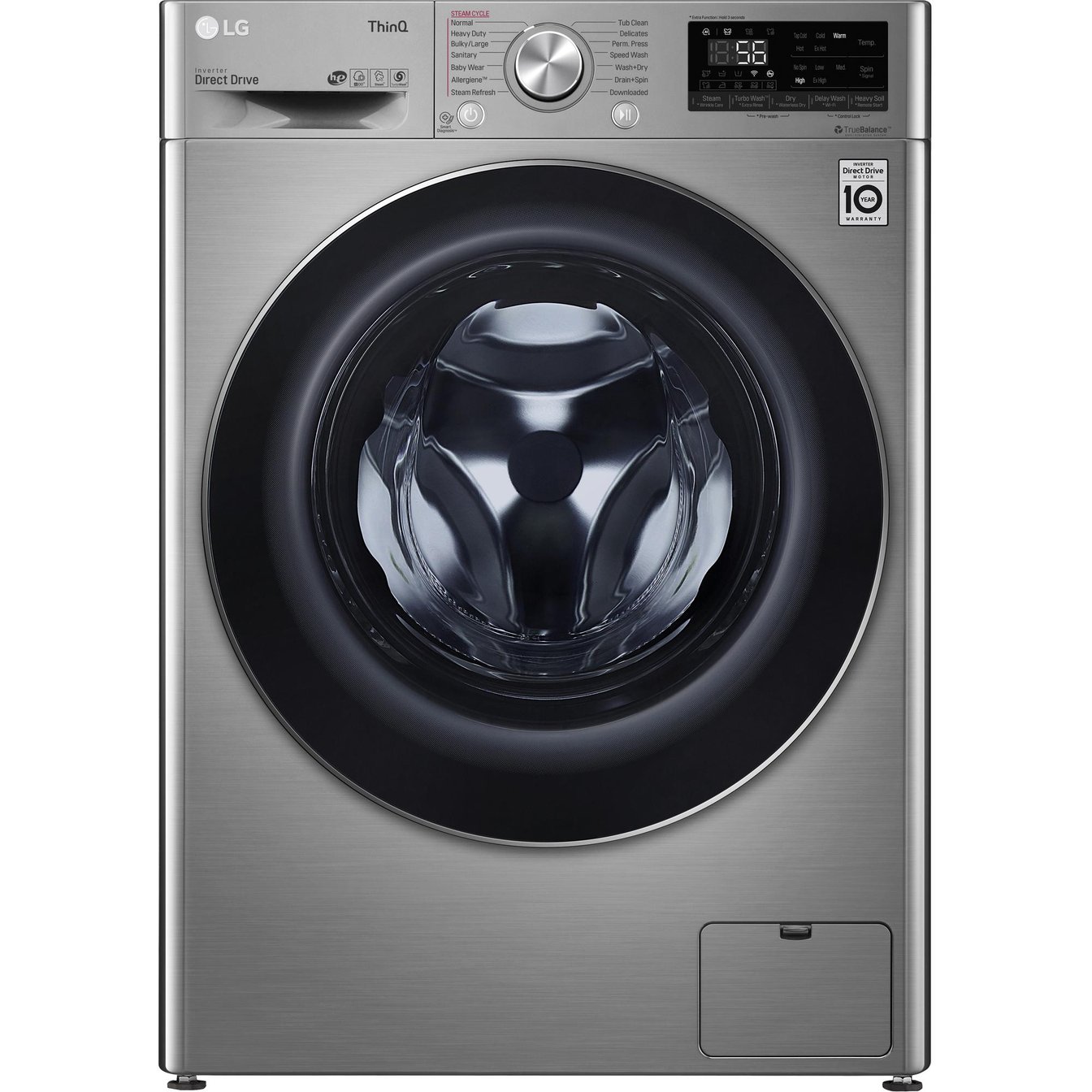 LG 2.6 cu.ft. Front Load Steam Washer/Dryer Combo Unit
