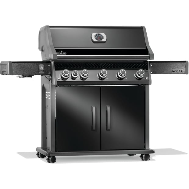 Napoleon Rogue PRO 625 Freestanding 6 Burner Natural Gas BBQ Grill with Infrared Side Burner